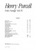 Henry Purcell【Solo Songs】Vol Ⅳ Henry Purcell【Solo Songs】Vol Ⅳ