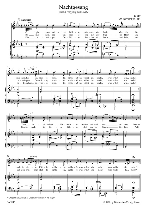 Schubert‧Lieder‧Band 6, Tiefe Stimme／Volume 6, Low Voice