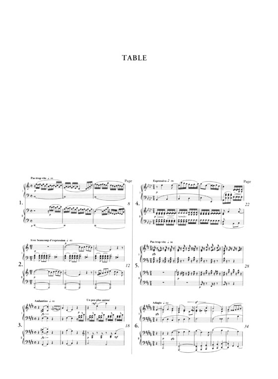 Schumann=Debussy シューマン=ドビュッシー カノン形式による6つの練習曲[二台のピアノのための]