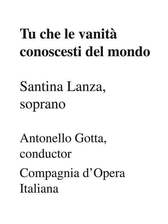 Cantolopera : Verdi【CD+樂譜】Arie per Soprano／Arias for Soprano , Volume 2