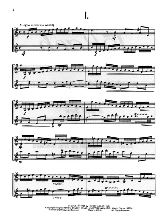 【15 Bach Inventions】Especially arranged and transcribed for all mallet instruments, in Duet From