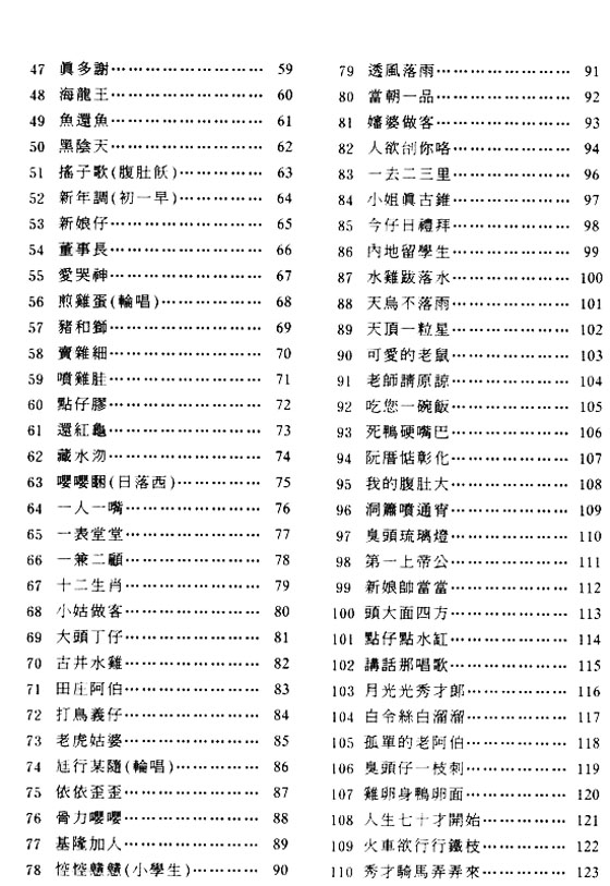 點仔膠系列1~1【台灣囝仔歌曲集 1】