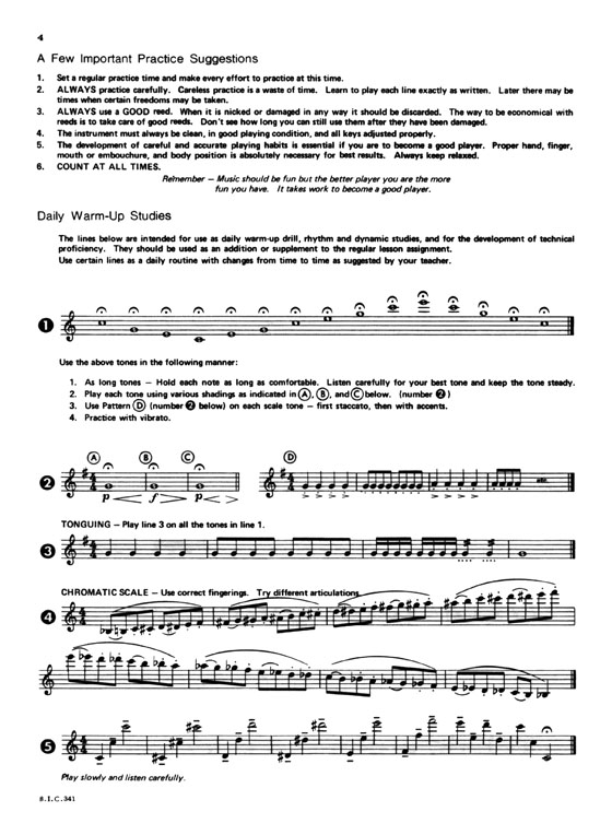 Student Instrumental Course【Baritone Saxophone Student】Level Three (Advanced Intermediate)