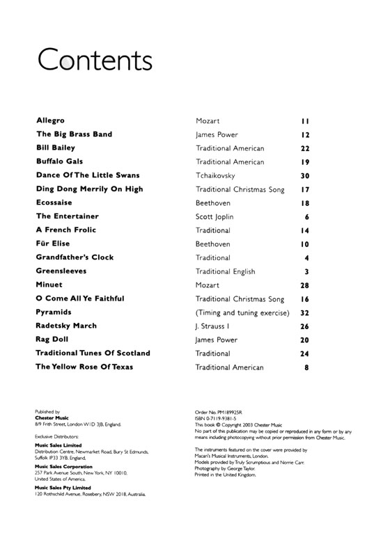 Three's A Crowd【Book 2】Piano Accompaniment plus chord symbols for guitar