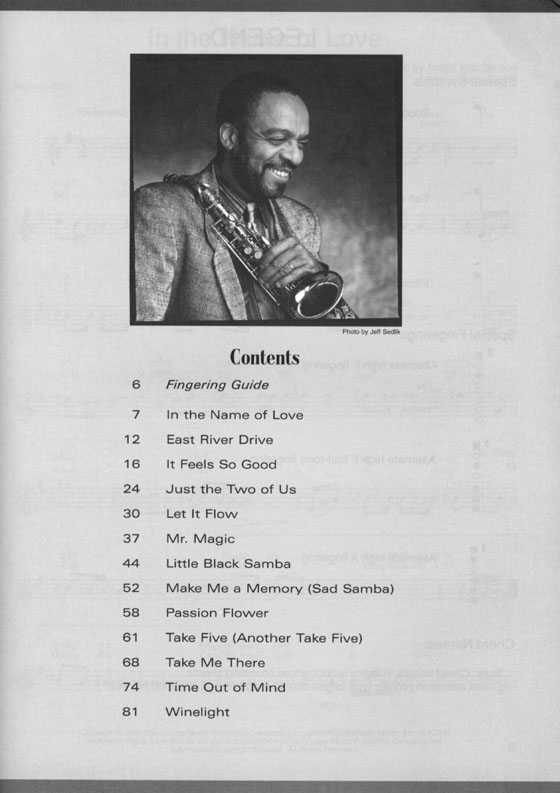 Best of Grover Washington, Jr. for Saxophone