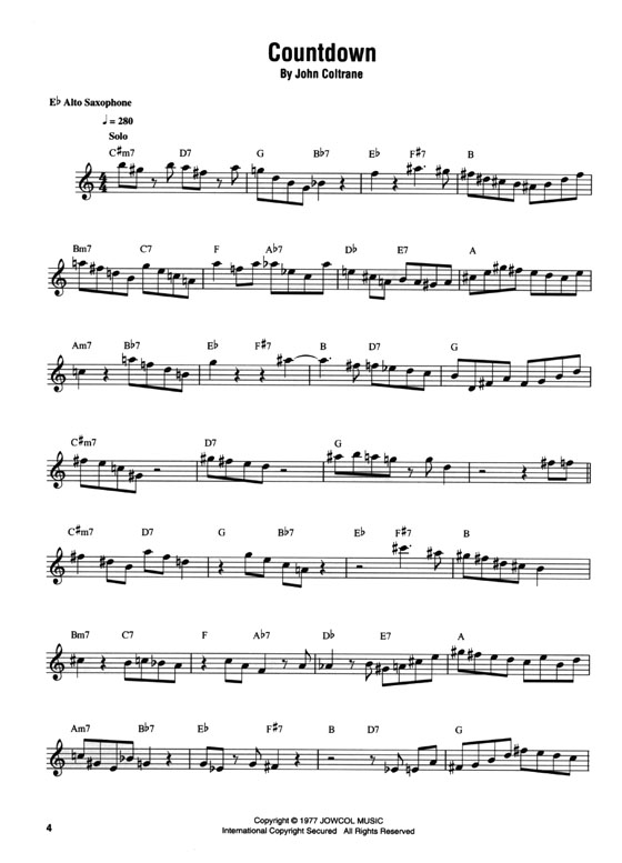 【The Kenny Garrett Collection】Artist Transcriptions ‧Saxophone