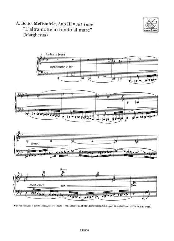 Cantolopera【CD+樂譜】Arie per Soprano drammatico