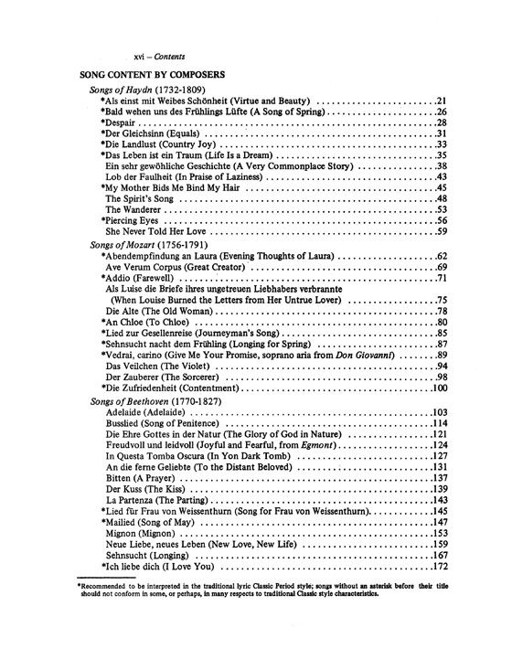 57 Classic Period Songs , Medium-Low Voice Edition 57 Classic Period Songs , Medium-Low Voice Edition