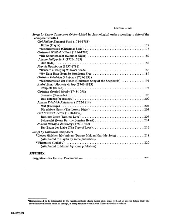 57 Classic Period Songs , Medium-Low Voice Edition 57 Classic Period Songs , Medium-Low Voice Edition