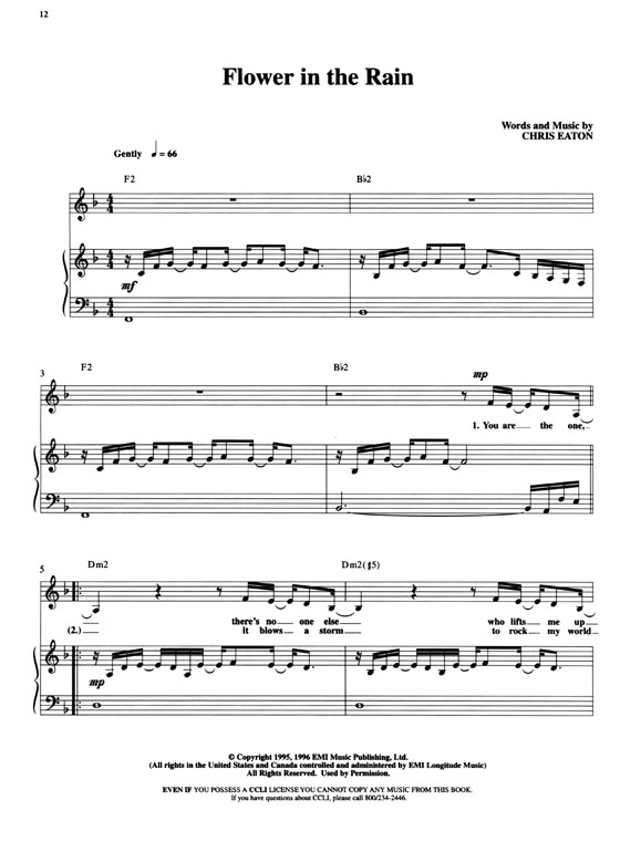 【Greatest Songs of Jaci Velasquez】Piano‧Guitar‧Vocal , Medium Voice Range 【Greatest Songs of Jaci Velasquez】Piano‧Guitar‧Vocal , Medium Voice Range