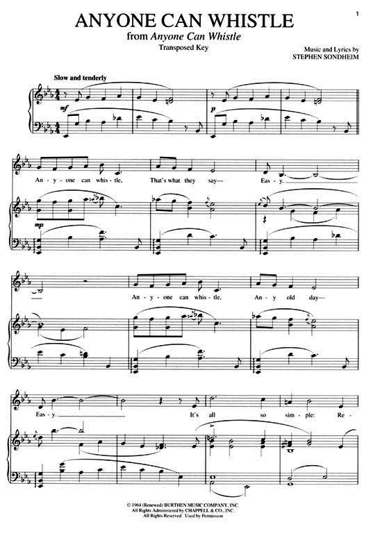 【Sondheim for Singers】Soprano 【Sondheim for Singers】Soprano