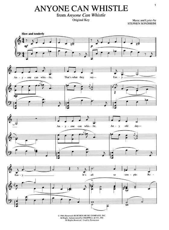 【Sondheim for Singers】Belter／Mezzo-Soprano