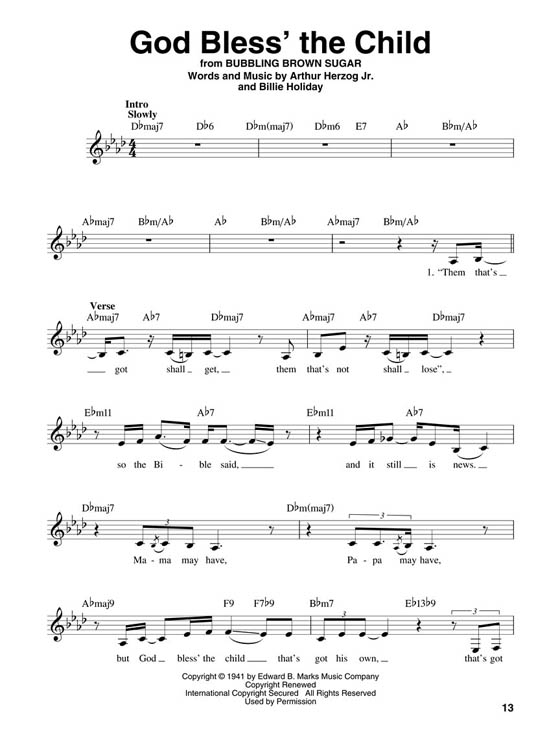 Billie Holiday【CD+樂譜】Hal Leonard Pro Vocal‧Songbook & CD , Volume 33 Billie Holiday【CD+樂譜】Hal Leonard Pro Vocal‧Songbook & CD , Volume 33
