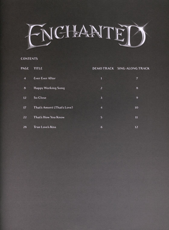 Enchanted , Women／Men Edition【CD+樂譜】Hal Leonard Pro Vocal‧Songbook & CD , Volume 2