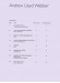 Andrew Lloyd Webber‧Women's Edition【CD+樂譜】Pro Vocal‧Songbook & CD , Volume 10 Andrew Lloyd Webber‧Women's Edition【CD+樂譜】Pro Vocal‧Songbook & CD , Volume 10