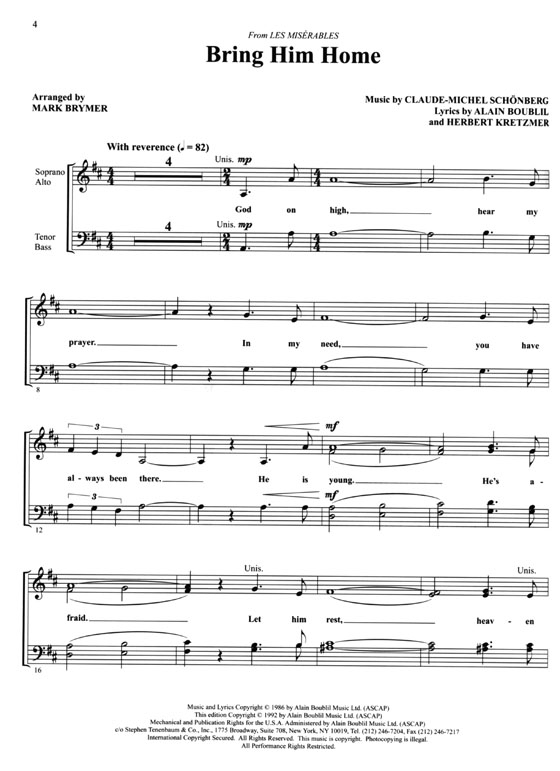Broadway【CD+樂譜】Sing With The Choir Vol. 2
