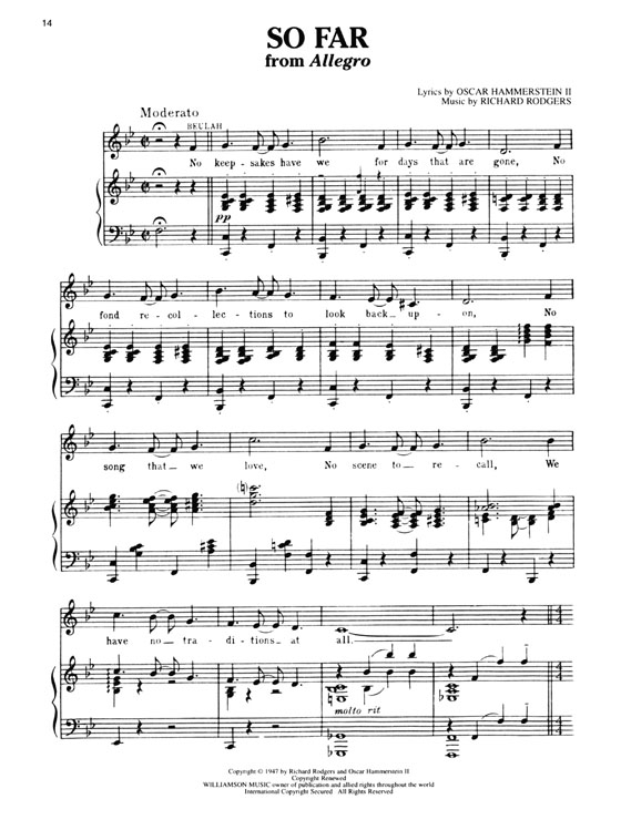 The Singer's Musical Theatre Anthology , Volume 2 , Soprano The Singer's Musical Theatre Anthology , Volume 2 , Soprano
