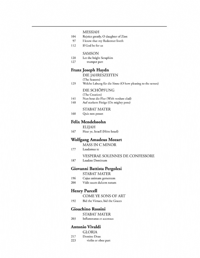 The Oratorio Anthology , Soprano The Oratorio Anthology , Soprano