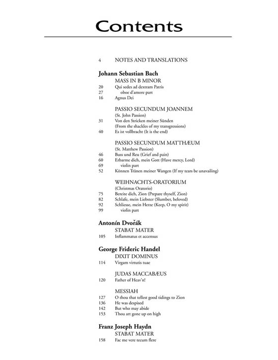 The Oratorio Anthology , Alto/Mezzo-Soprano The Oratorio Anthology , Alto/Mezzo-Soprano