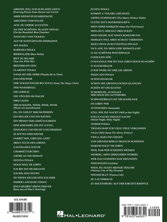 The Big Book of German Songs , Piano‧Vocal‧Guitar The Big Book of German Songs , Piano‧Vocal‧Guitar