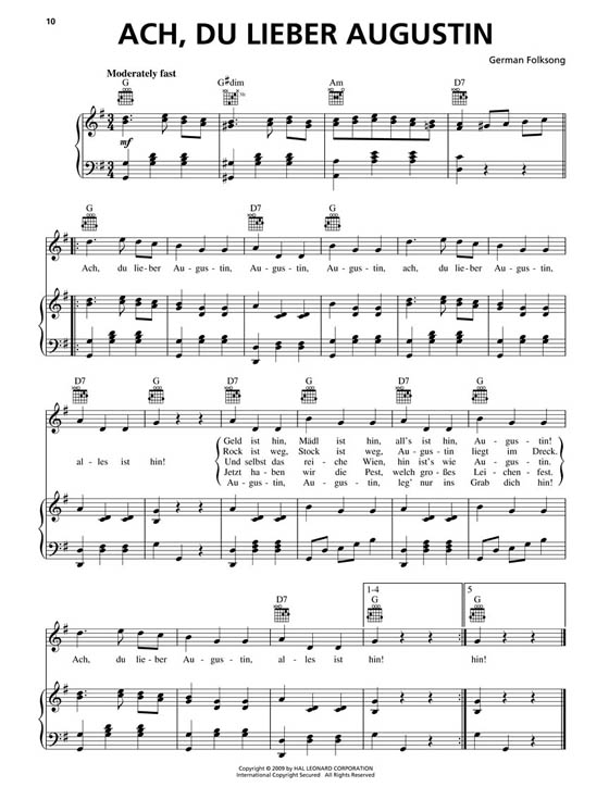 The Big Book of German Songs , Piano‧Vocal‧Guitar The Big Book of German Songs , Piano‧Vocal‧Guitar