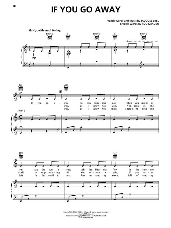 The Big Book of French Songs , Piano‧Vocal‧Guitar The Big Book of French Songs , Piano‧Vocal‧Guitar