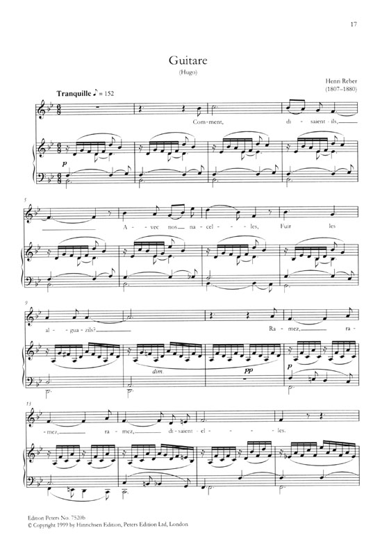 The Art of French Song , Vol 2 , Medium/Low Voice The Art of French Song , Vol 2 , Medium/Low Voice