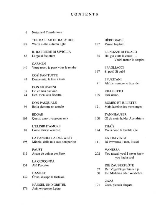 Arias for Baritone Arias for Baritone