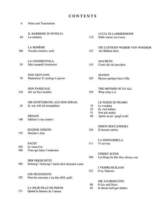 Arias for Bass Arias for Bass