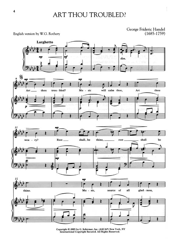 The First Book of Soprano Solos , Part Ⅲ The First Book of Soprano Solos , Part Ⅲ