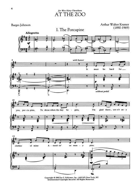The First Book of Mezzo-Soprano/Alto Solos , Part Ⅲ The First Book of Mezzo-Soprano/Alto Solos , Part Ⅲ