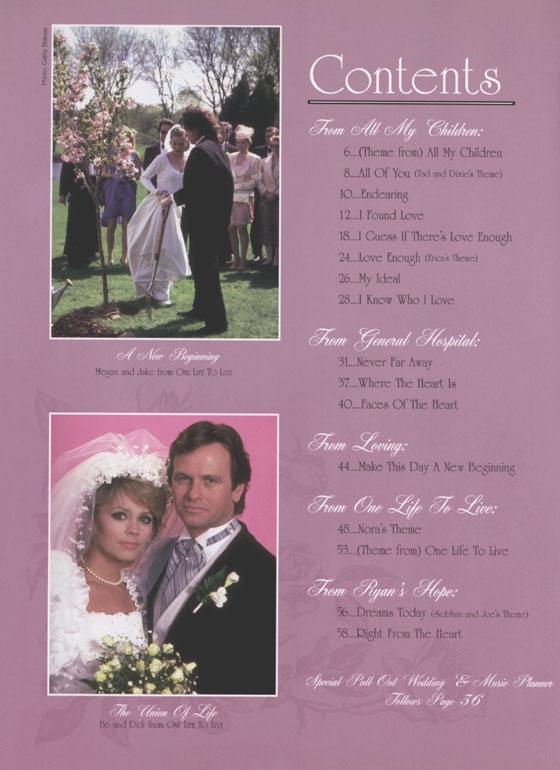 【Cherish The Day】Romantic Music From ABC Daytime Dramas For Your Wedding , Piano‧Vocal‧Guitar 【Cherish The Day】Romantic Music From ABC Daytime Dramas For Your Wedding , Piano‧Vocal‧Guitar