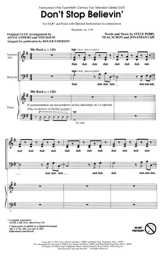 【Don't Stop Believin'】SAB 【Don't Stop Believin'】SAB