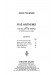 John Tavener【Five Anthems from the Veil of the Temple】for SATB Chorus and Organ John Tavener【Five Anthems from the Veil of the Temple】for SATB Chorus and Organ