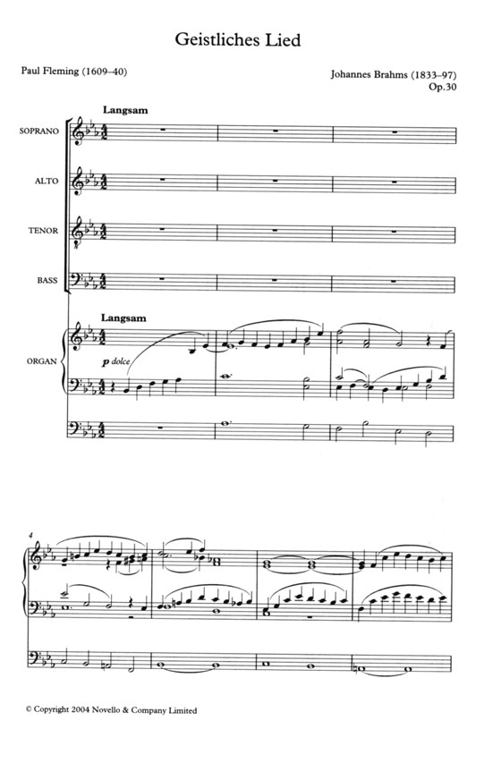 【German Romantic Motets】Brahms to Mendelssohn 【German Romantic Motets】Brahms to Mendelssohn