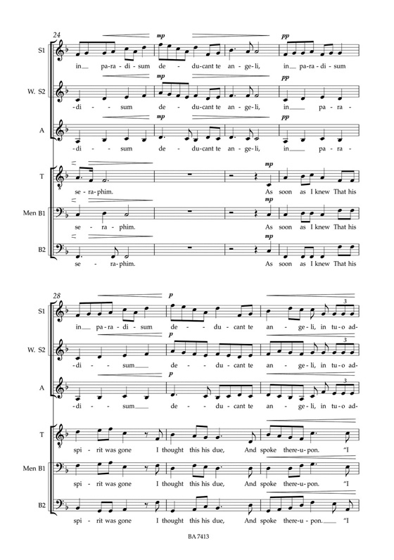 Marten Jansson【The Choirmaster's Burial】SSATBB Marten Jansson【The Choirmaster's Burial】SSATBB