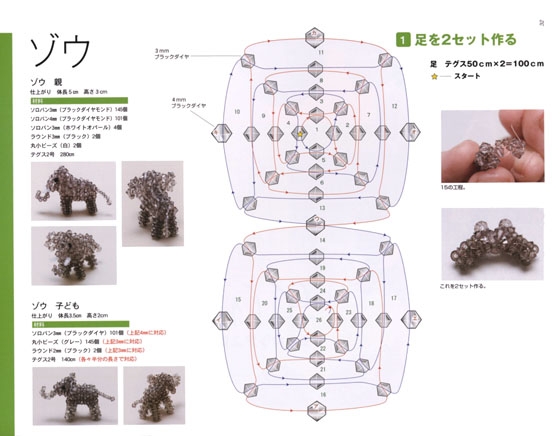 ビーズで楽しく作る!かわいい動物園