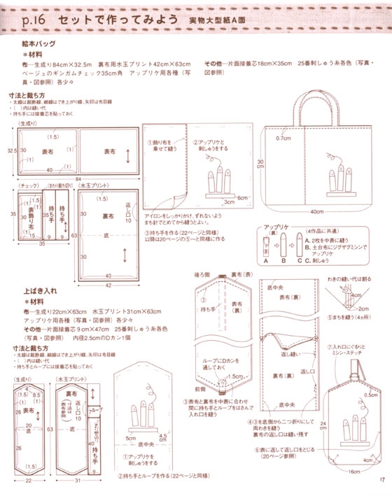 長丸智子の通園‧通学グッズ 子どものバッグと小もの