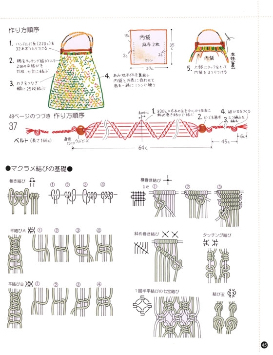 手づくりバッグとアクセサリー