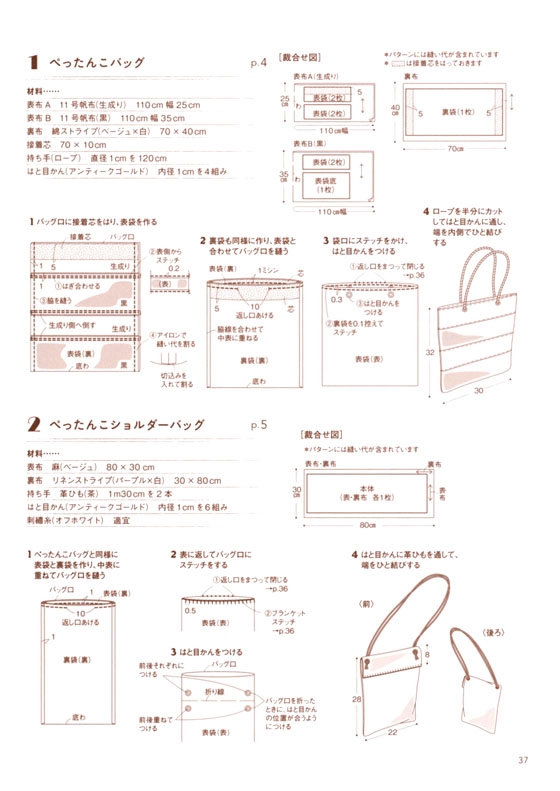 Happy Homemade Vol.4 まいにちの、布バッグ