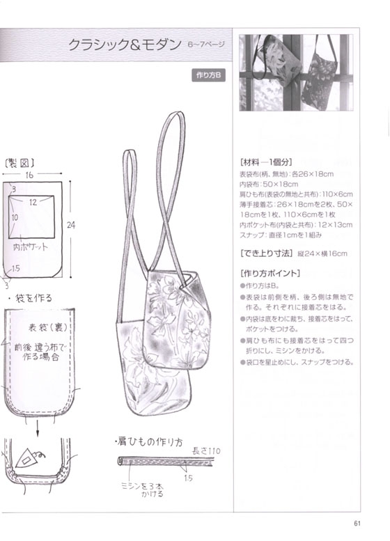 Petit Bag ちりめんのプチバッグ