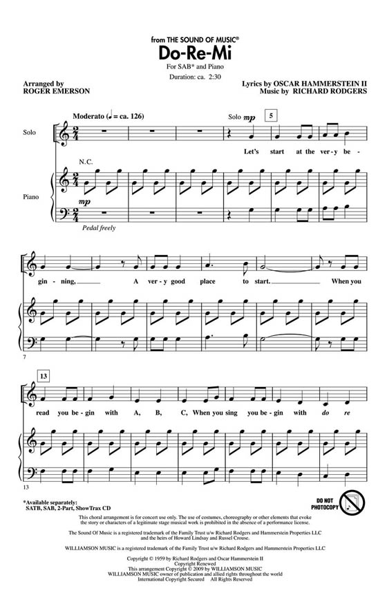 【Do-Re-Mi】SAB 【Do-Re-Mi】SAB