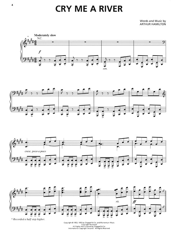 Michael Bublé【Crazy Love】Vocal/Piano