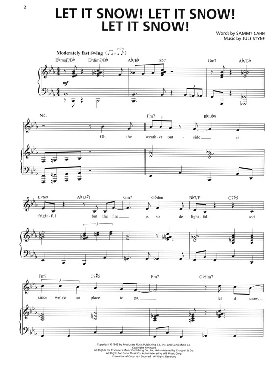 Michael Bublé【Let It Snow】Vocal •Piano