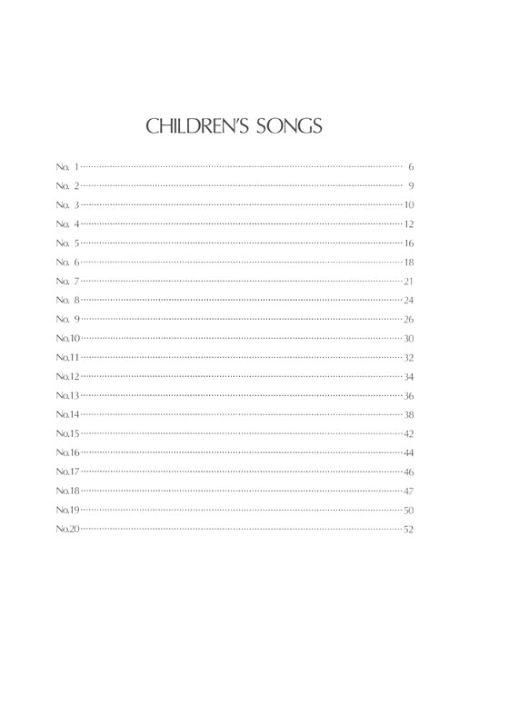 チック‧コリア チルドレンズソング Chick Corea Children's Songs for Piano Solo