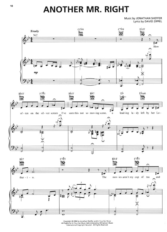 【The David Zippel Songbook】Piano‧Vocal‧Guitar