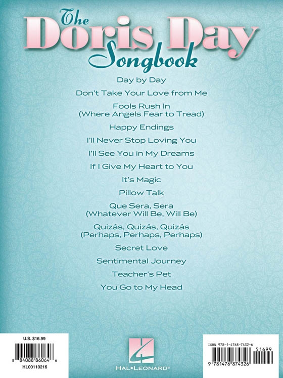 【The Doris Day Songbook】Piano‧Vocal‧Guitar