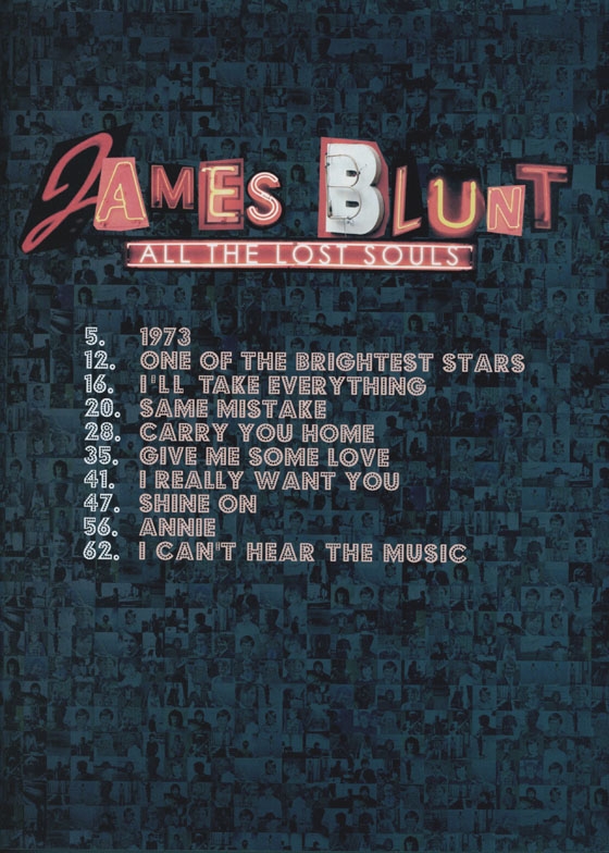 James Blunt【All the Lost Souls】Piano Vocal Guitar