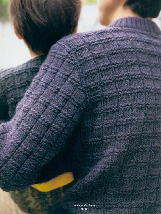 なかよし親子のメンズニット Men's Knit