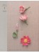 はじめてのレース編み 色別 花のミニモチーフ100 Lacework Flower Motif